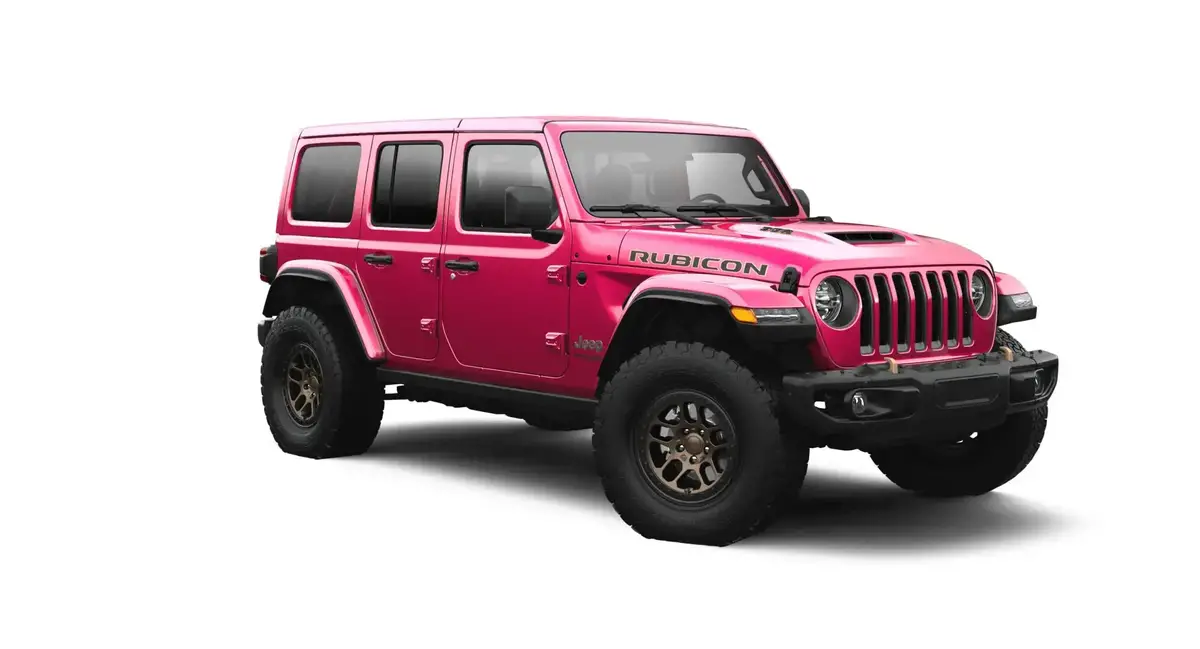 You Can Get The 2022 Jeep Wrangler Rubicon 392 In Tuscadero Pink